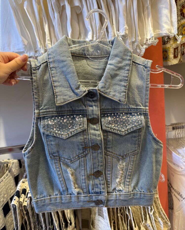 [IMPORTADO] Chaleco JEAN Brillo