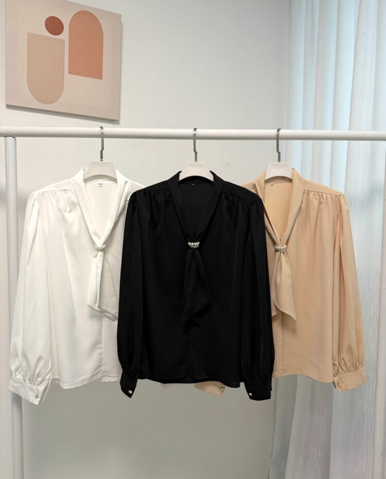 [SATEN DE SEDA] BLUSA DAIANA