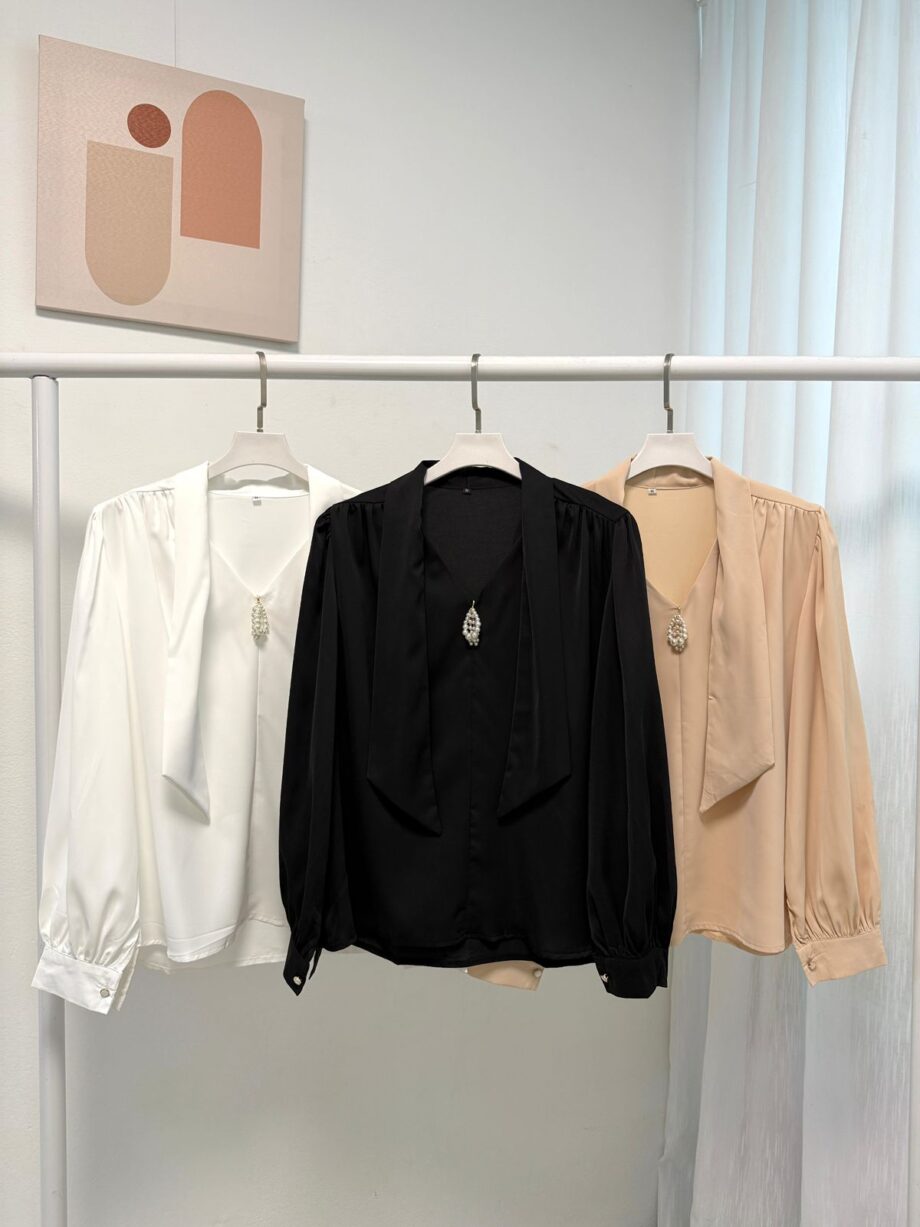 [SATEN DE SEDA] BLUSA DAIANA