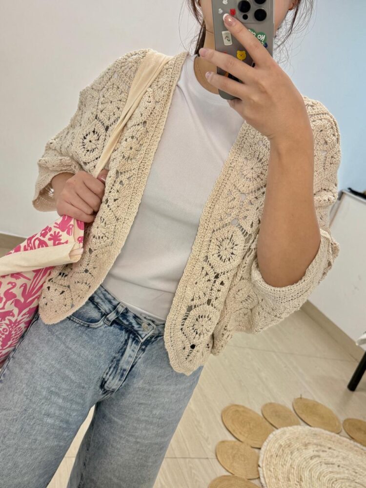 [CROCHET] SACO ABI