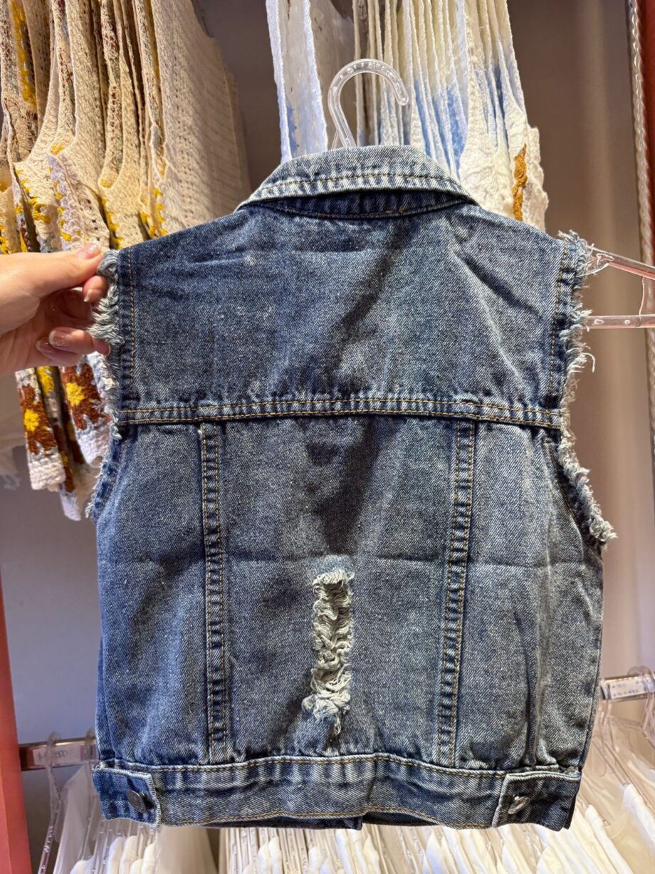 [IMPORTADO] Chaleco JEAN Liso