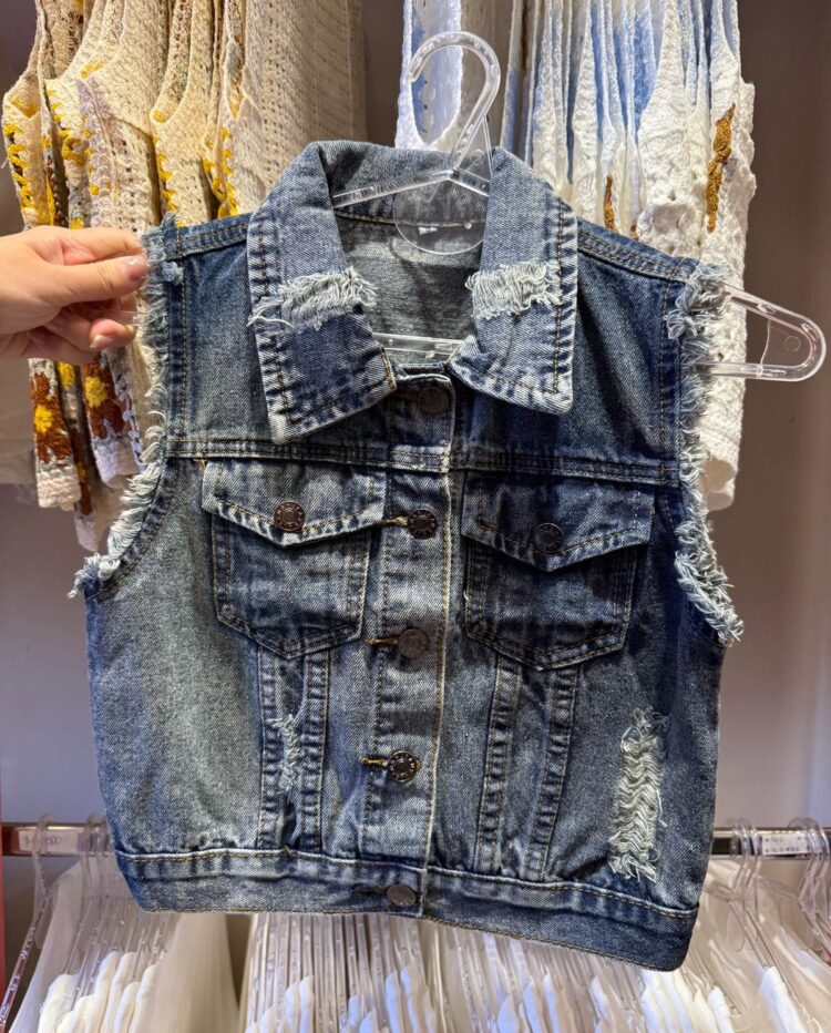 [IMPORTADO] Chaleco JEAN Liso