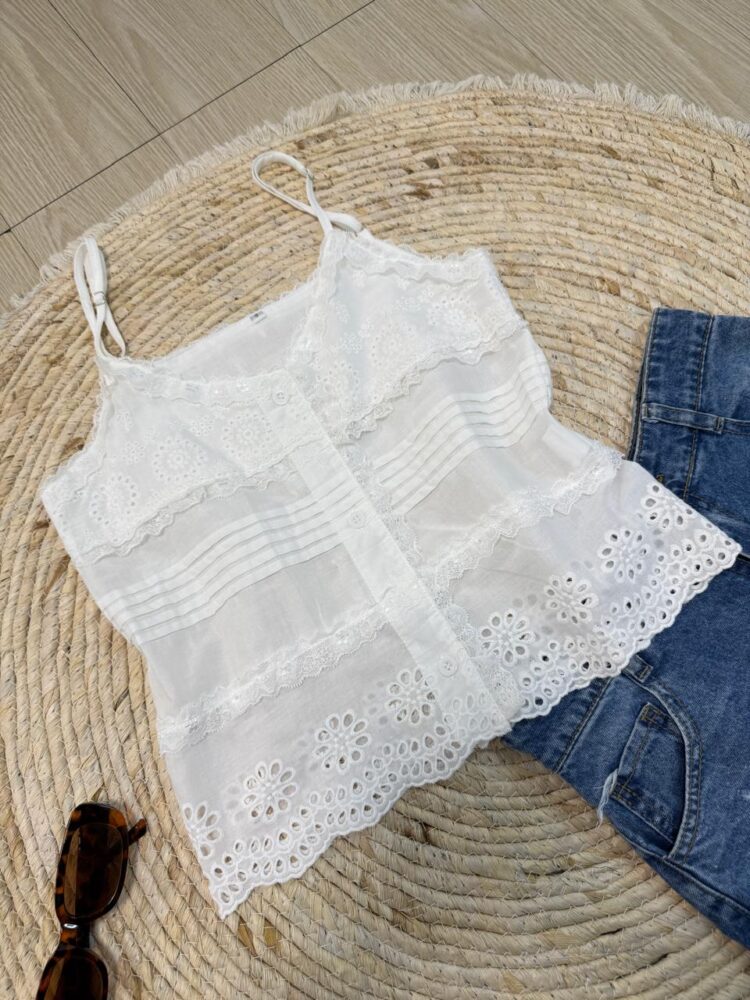 MUSCULOSA BRODERIE MALI