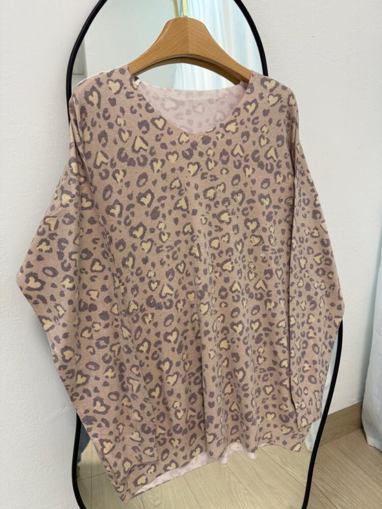 [IMPORTADO] SWEATER ESTAMPADO CORAZON