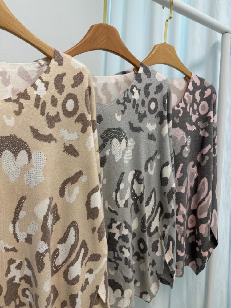 [IMPORTADO] SWEATER ESTAMPADO ANIMALPRINT