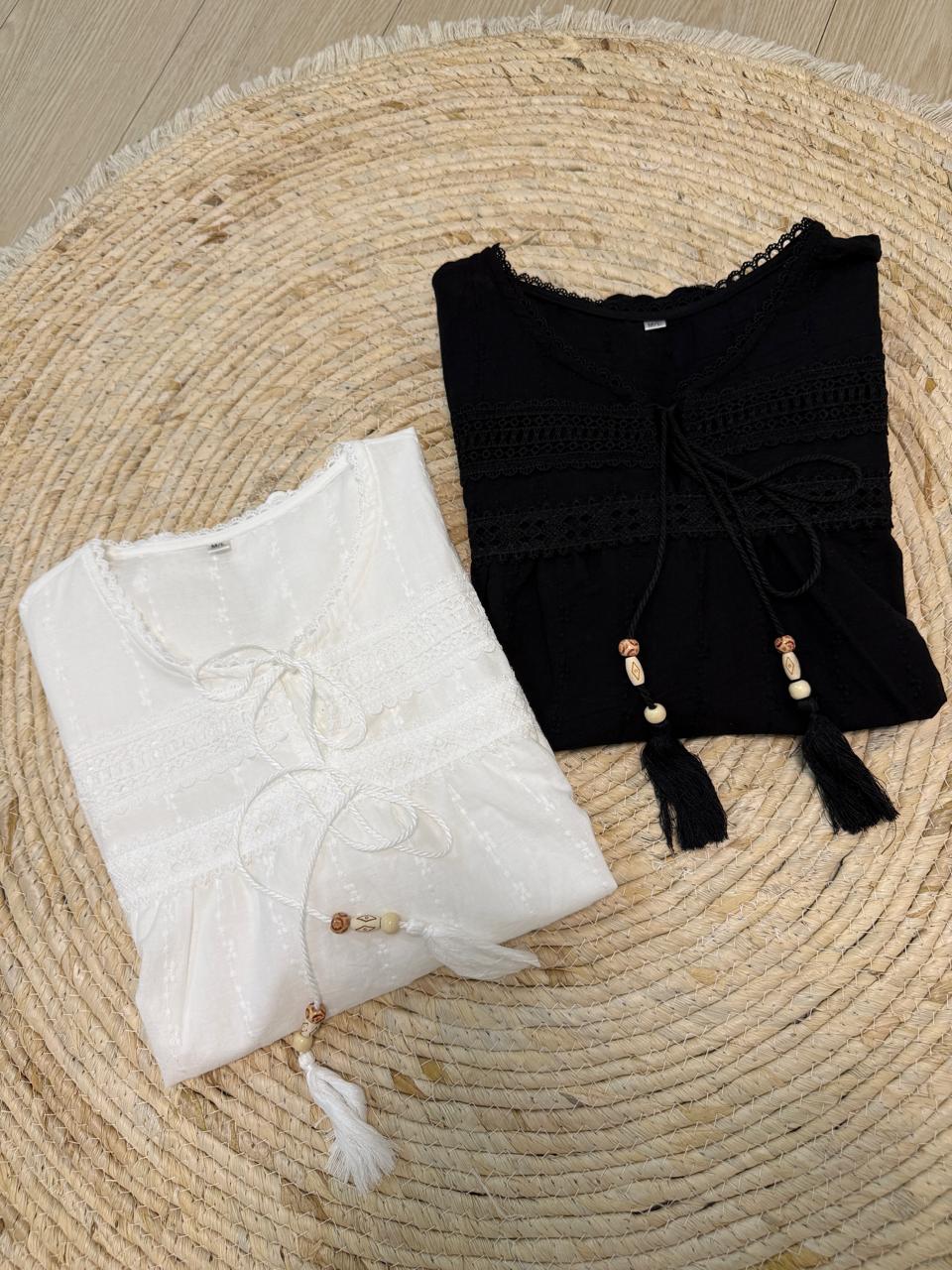 BLUSA BRODERIE CONI - Imagen 2