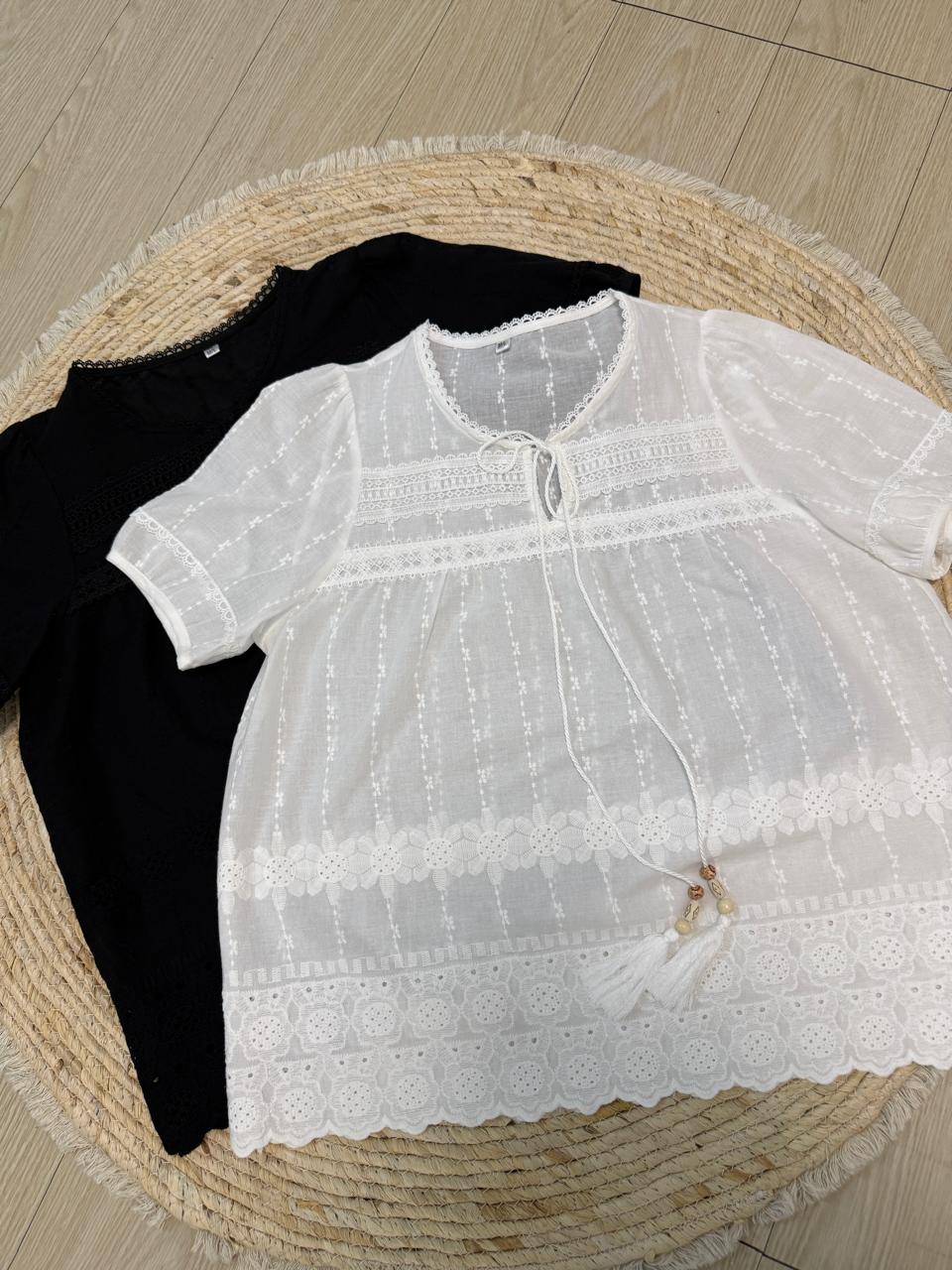 BLUSA BRODERIE CONI - Imagen 3