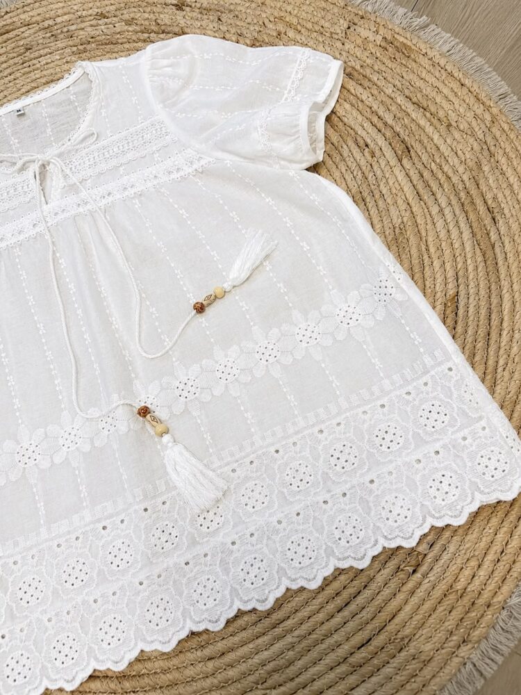 BLUSA BRODERIE CONI