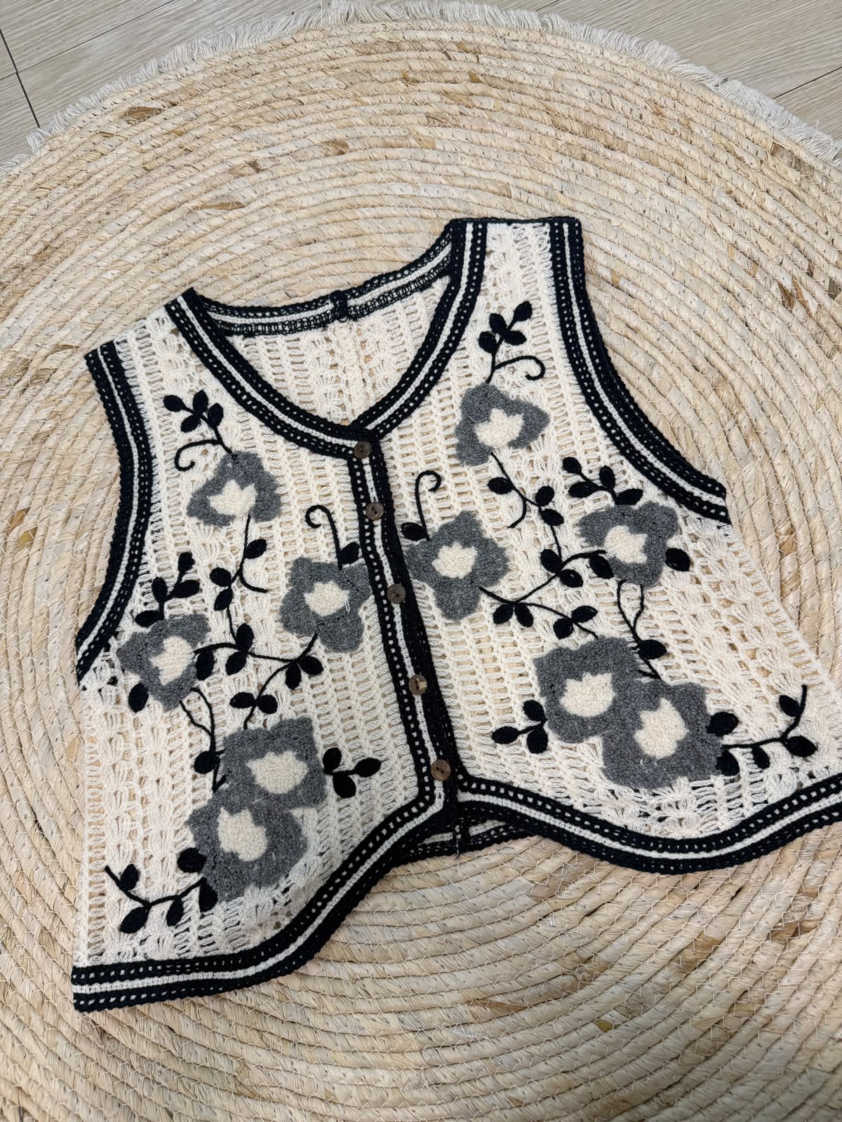 CHALECO CROCHET BLOOM