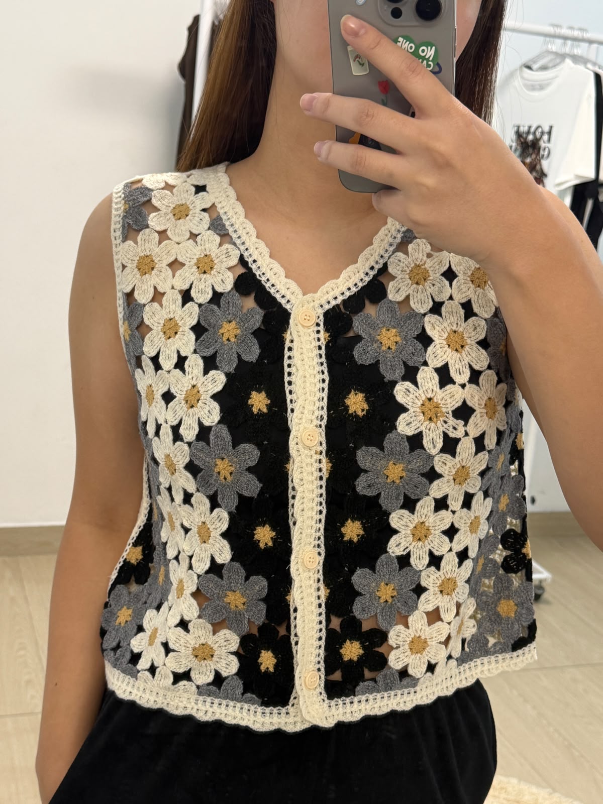 CHALECO CROCHET MARGARITA