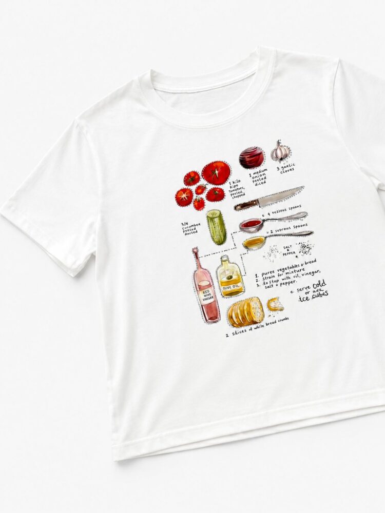 REMERA CROP COCINA