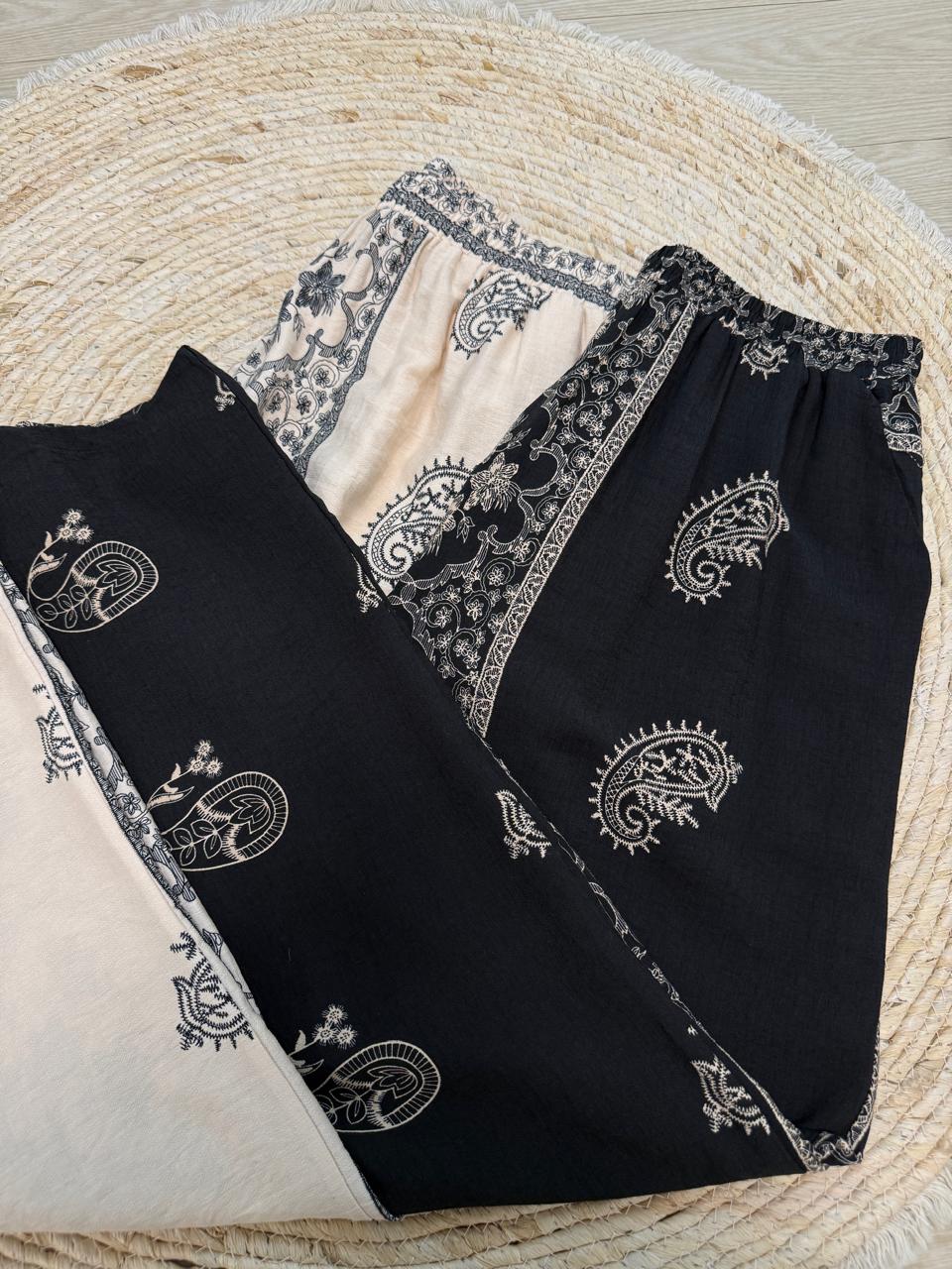 PALAZZO DE LINO ESTAMPADO - BALI LAT