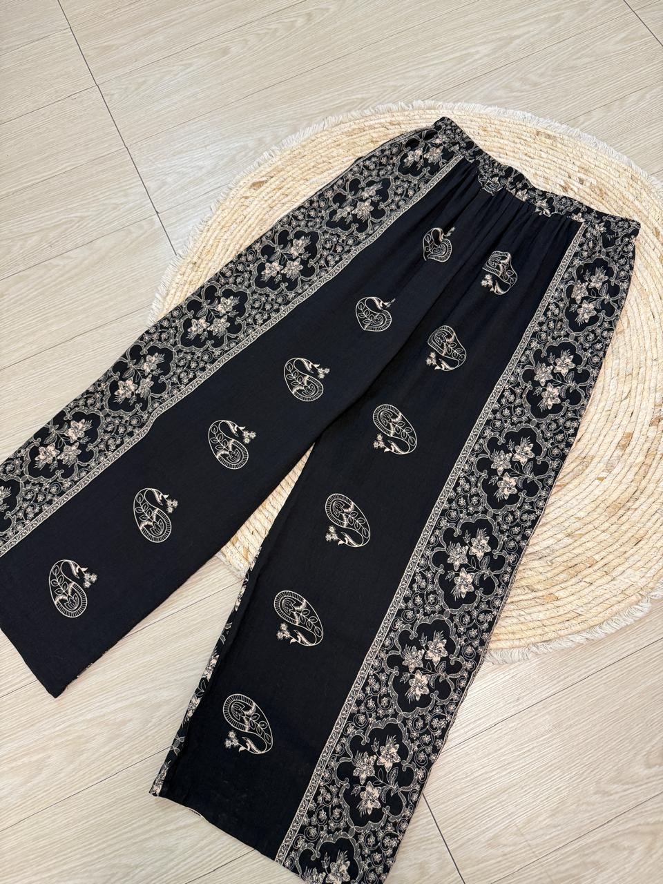 PALAZZO DE LINO ESTAMPADO - BALI LAT