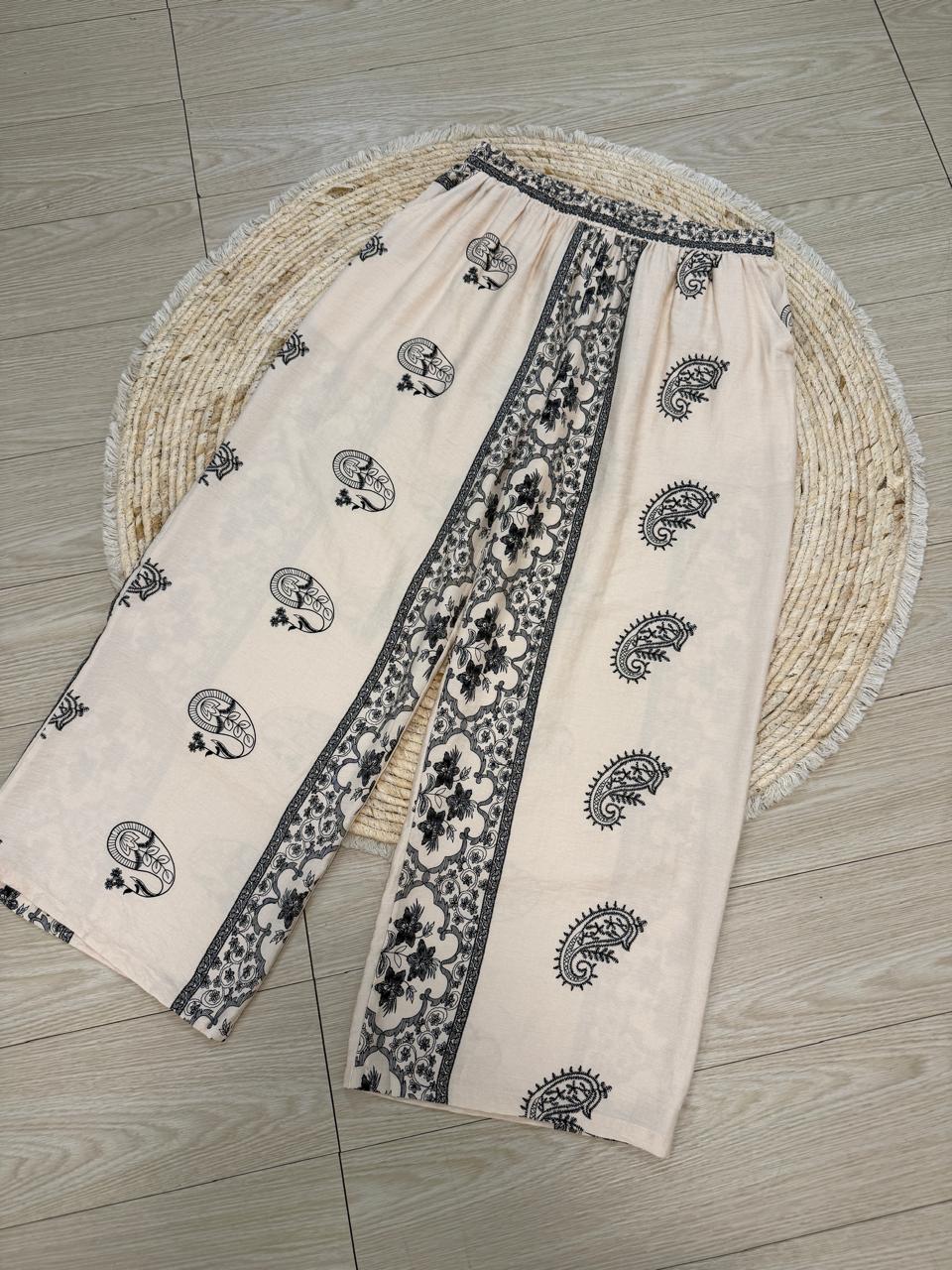 PALAZZO DE LINO ESTAMPADO - BALI LAT