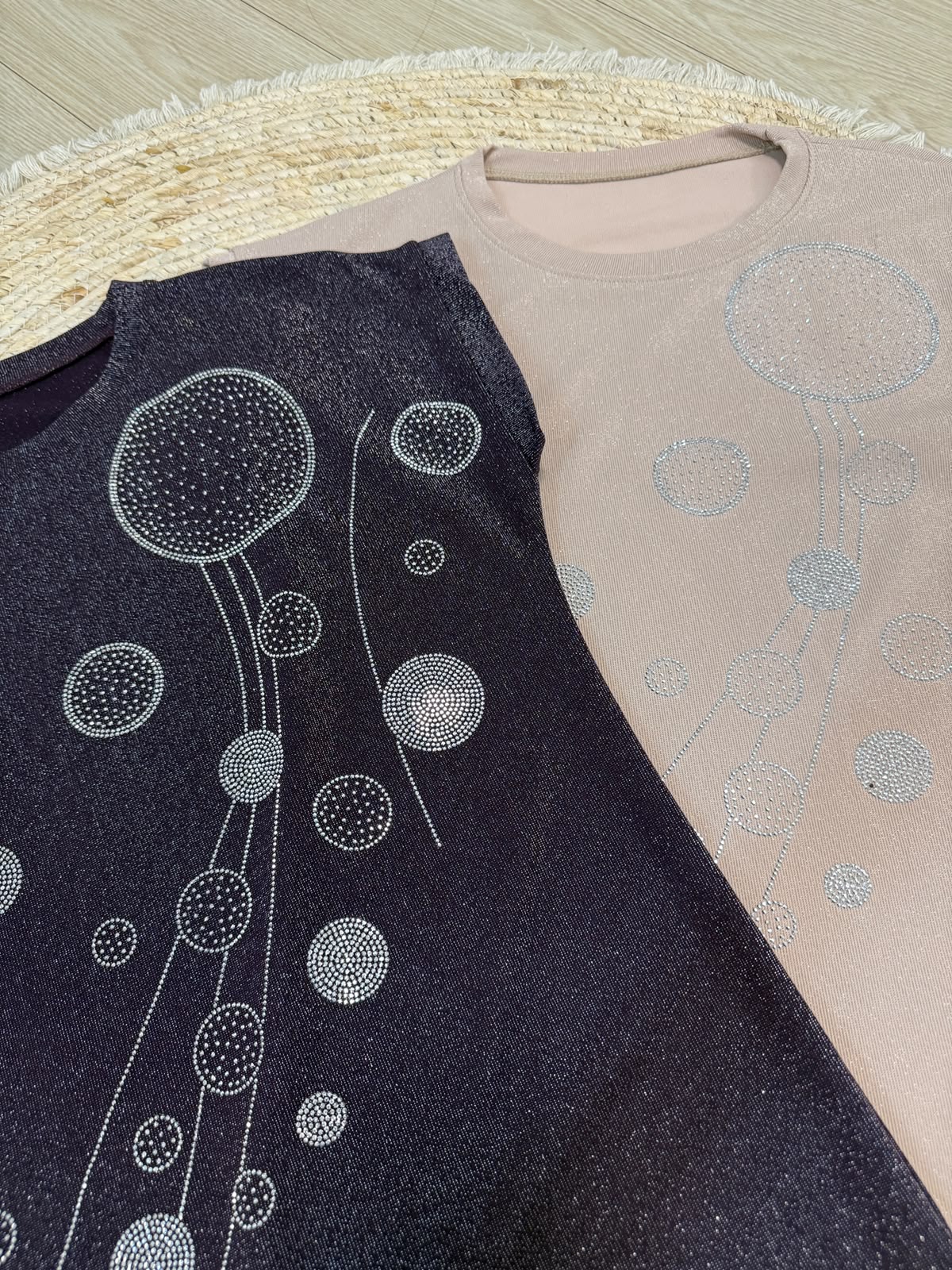 BLUSA LUREX CIRCULO