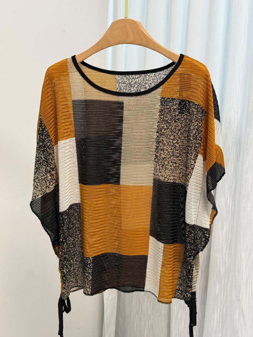 BLUSA TEJIDO MESH NUDO