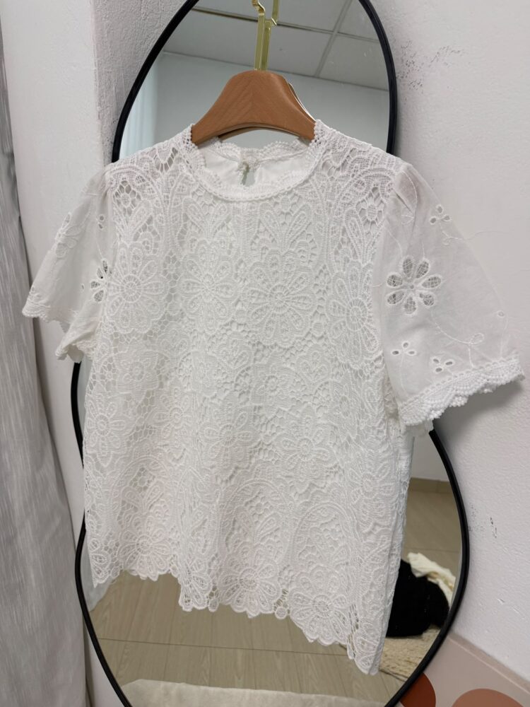 BLUSA BRODERIE MAGGI